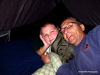 Bryan & Mike in Tent