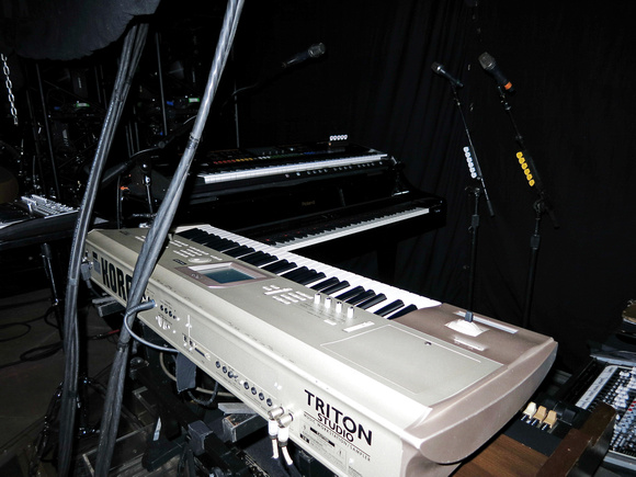 Jonathan Cain's Keyboard - Back Stage