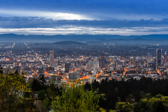 Pittock Mansion View - Easter Morning