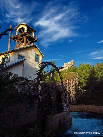 Watermill & Stone Bear