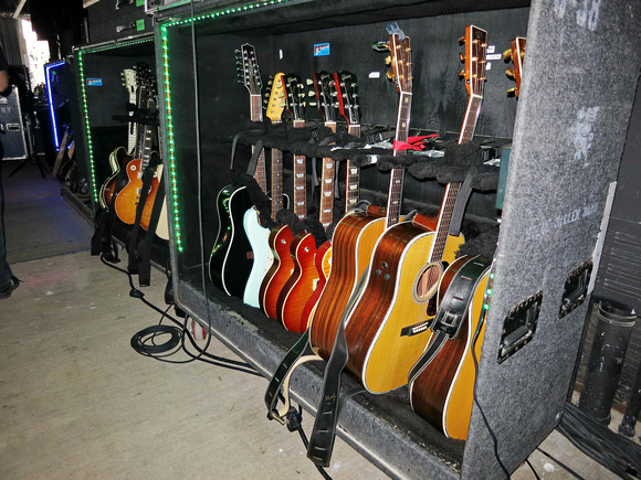 Steve Miller Guitars - Back Stage